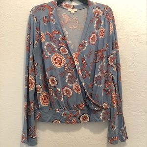 Finn & Grace Floral Print Blouse
